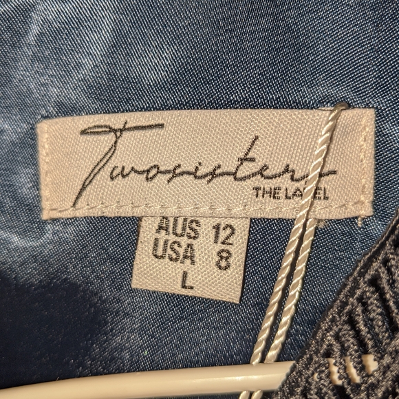 LadyBlackTie navy Alyse dress size 8 - Picture 3 of 3